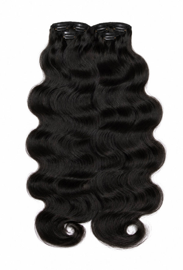 Body wave clip in set