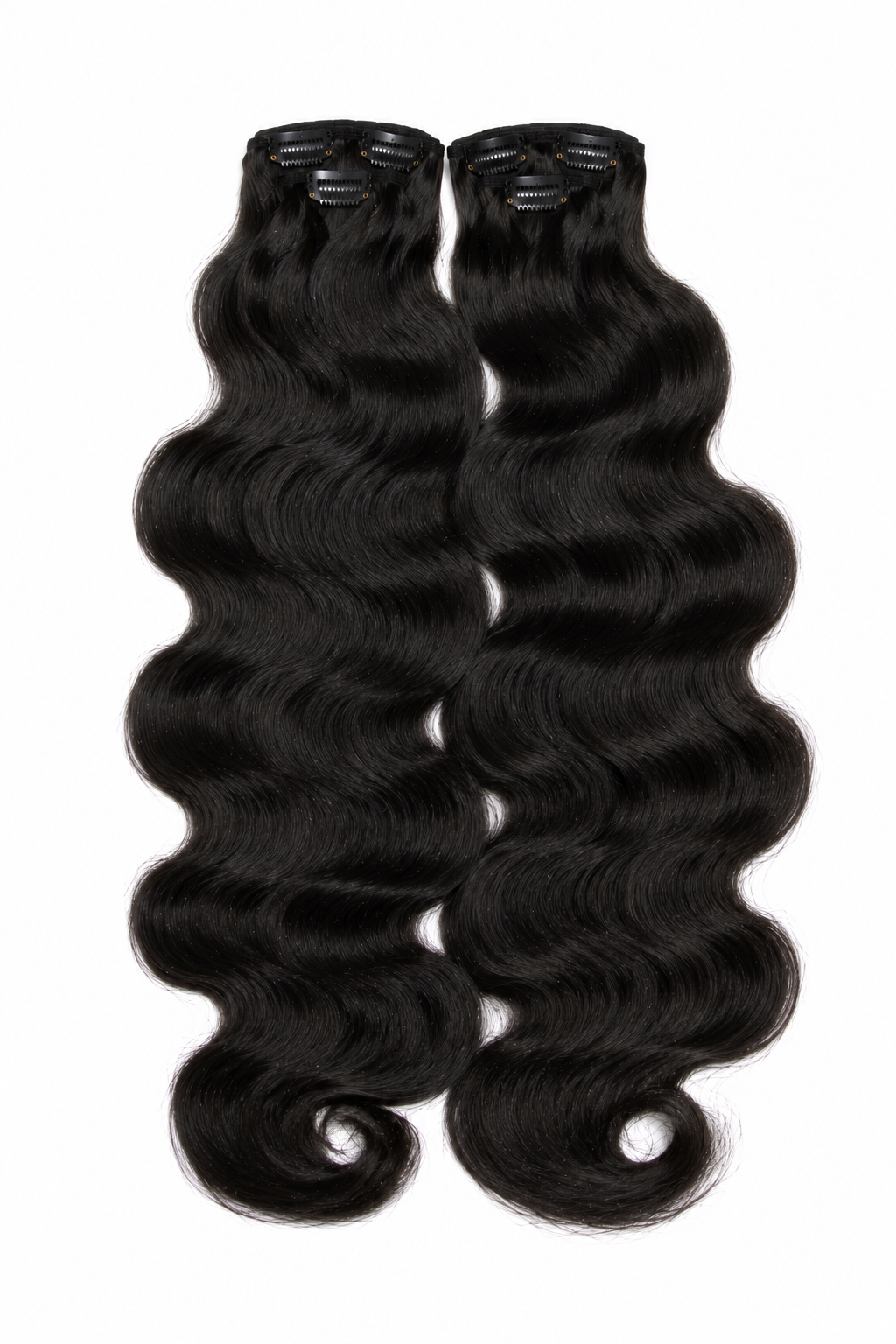 Body wave clip in set